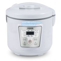 digital rice cooker with 12 functions white color elegant rice cooker