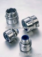 Nickel Plated Zinc Alloy Straight Connector for Flexible Conduit
