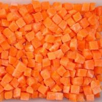 Frozen Carrot Dice