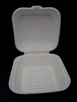 Biodegradable Burger Box 6&amp;quot; x 6&amp;quot; x 3&amp;quot;