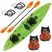 Ocean Kayak Malibu 2XL Tandem Kayak Deluxe Fishing Package