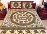 Block Printed Bed Sheets