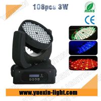 108pcs 3w RGBW washer led moving head light