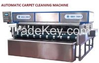 BRS 260 F RAIL TYPE FULL AUTOMATIC CARPET WASHING MACHINE