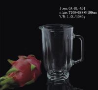 blender glass part 1.0 litre glass jug for national 176 juicer