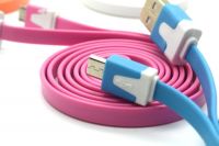 USB Flat Cables With Micro 5 Pin Connector