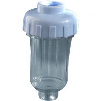 Filter for washing machines and dishwashers for polyphosphates