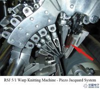 warp knitting machine spare parts E14 piezo jacquard bar
