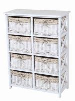 wicker baskets solid wood storage cabinet
