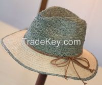 Raffia straw hat