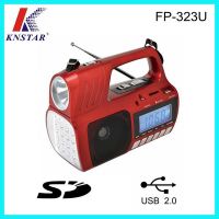 Multiband led radio with mp3 player