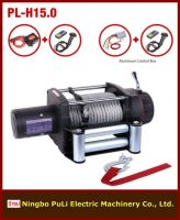 15000lb/7000kg/7ton 4wd off road/suvs/truck/jeep heavy duty DC 12 volt electric recovery winch wireless remote trailer