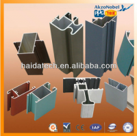 alloy 6063-t5 anodized extrusion aluminum profiles