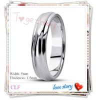 Engagement ring high quality 925 silver band