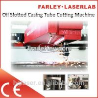 CNC laser cutting machine for oil slotted casing tube