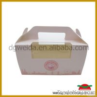 Quality Cupcake Box With Handle