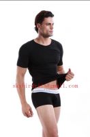 Black Men's Undershirts and shorts underwear sets boxer briefs pants panties g-string v-string casual boxer shorts boyshorts