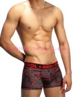 Red Men Boxer Briefs Shorts Underwear Undershort Underpants Pants Panties Garment Women Knickers Lingerie