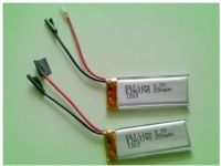 250MAH/3.7V RECHARGEABLE POLYMER LI-ION BATTERIES WITH HIGH RATE DISCH