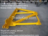 Q345B Steel tower Crane Spare Parts Mast Section