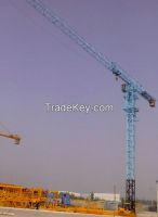 Sell Tower Crane TC7520-16 (QTZ250)12 Tons Q345B Steel Hammer Head  183m For Power Stations