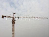 Steel Fixed Tower Crane 6 ton For construction TC5013-6 Jib 50m length