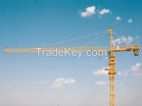 China Safe Construction Tower Crane For Wharf / Bridges , 8 ton TC6013