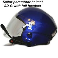 Paramotor helmet with full headset High Noise-Cancelling Headset PPG Helmet