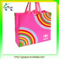 Lovely Pink  Recycled non woven bag fo rshopping