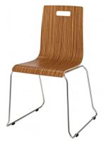 wood metal chair