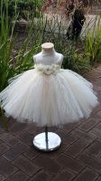 Cream Fancy Tutu Dress for Girls