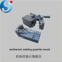 Exothermic welding graphite mold