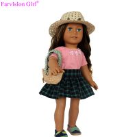 18 Inch Girl Doll With Wig Hair, American Girl Doll 18 Inch