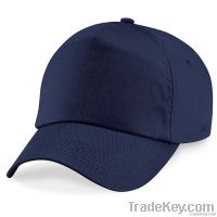 100% Cotton Blue 5 Panel Sport Cap