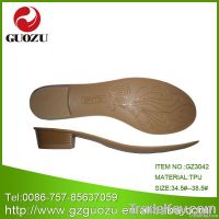 Women Tpu Leather Low Heel Sole