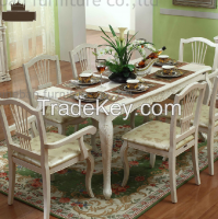 European white table