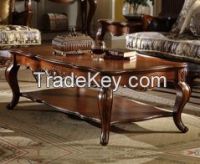 Living room furniture coffee table american style stock 20141023-69