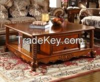 Living room furniture coffee table american style stock 20141023-67