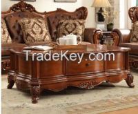 Living room furniture coffee table american style stock 20141023-80