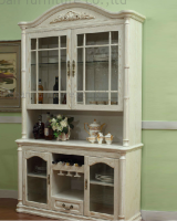 european-style solid wood two door locker