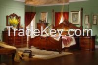 american style-country bedroom
