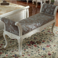European-style solid wood of northeast China ash end of the bed chair