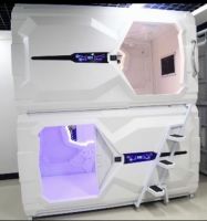 capsule bed hotel...