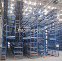 Jracking Storage Equipment Heavy Duty Use Q235 Steel Mezzanine Rack