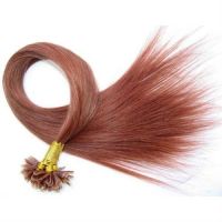 Cheap Virgin Brazilian silky straight U-tip hair extension