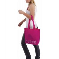 Non-woven bags tote shopping bag with small gusset