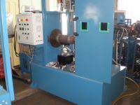 Double torch round welding machine