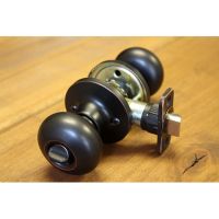 polished brass dummy door handle 