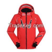2015 new design waterproof &breathable sportwear snowboarding ski jacket