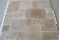 Classic Travertine Antiqued French Pattern Set